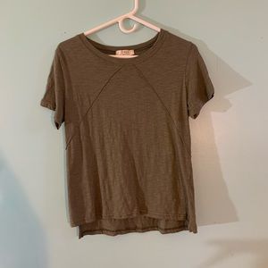 Army green t shirt